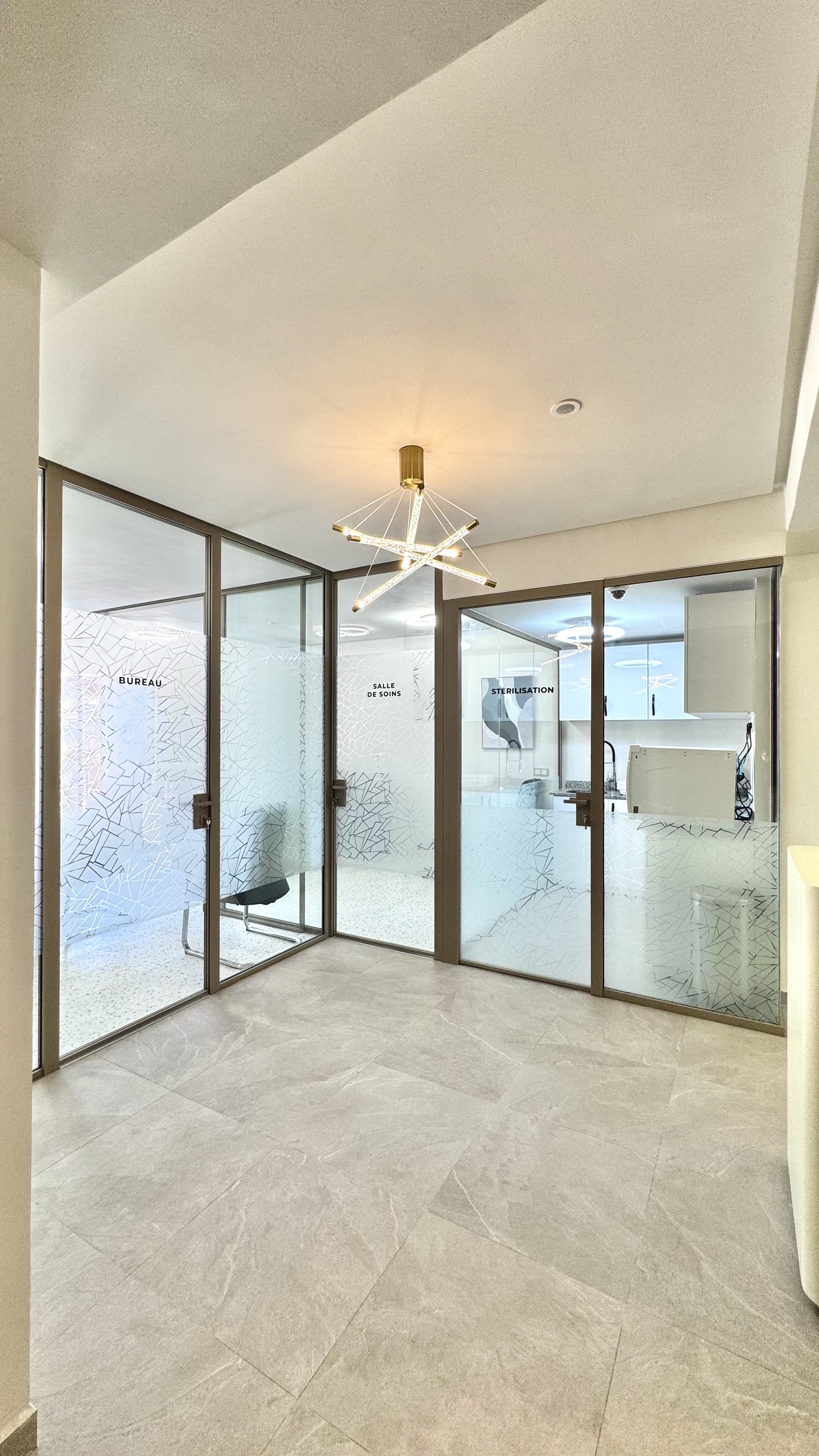 Interior of the Alaoui dental clinic